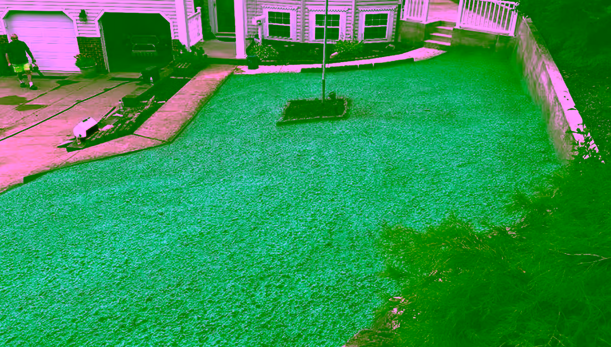 Large lawn project Pittsburgh South Hills